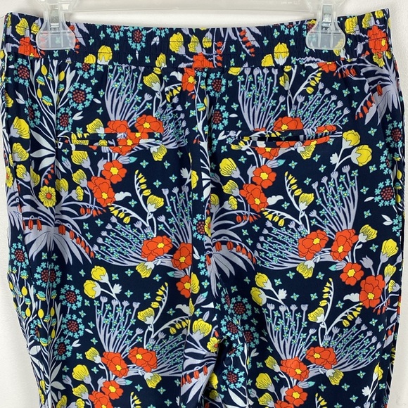 Marc Jacobs 'Maddy Botanical' Print 100% Silk Pants sz 4 - Picture 8 of 12